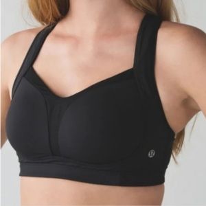 LULULEMON Ta Ta Tamer Bra Black Size 36D